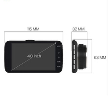 Видеорегистратор - DVR две камери AT T600 с 4 инча дисплей 12mpx   16GB карта