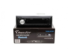 Аудио плеър за кола Thunder 307BT, Bluetooth, радио, MP3, USB, SD, RDS, падащ панел, дистанционно 4x45W