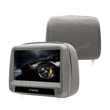 Подглавници с монитор за кола HD923Grey с DVD, HDMI вход, 9 инча   КАЛЪФ