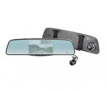Видеорегистратор огледало NAVITEL MR250 5 инча с 2 камери