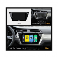 Мултимедия за VW TOURAN 2 VW0F46H (16-22) 10.1 инча с Android 12, Wi-fi, GPS