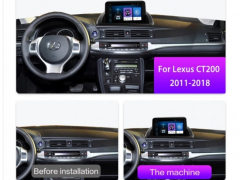 Мултимедия за LEXUS CT200 L0ZL11H (11-17) 9 инча с Android 11, Wi-fi, GPS