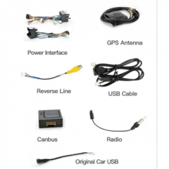 Мултимедийна навигация MS-C за VW CADDY (04-15) Android, Wi-Fi, GPS, 7 инча