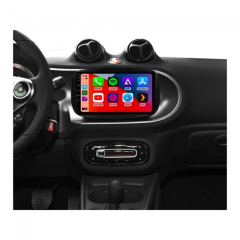Навигация двоен дин за SMART Fortwo,Forfour (SM0F15H) ANDROID 11, 9 инча, Wi-Fi
