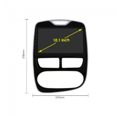 Двоен дин навигация за RENAULT CLIO (RE376H) ANDROID 11, 10 инча, Wi-Fi