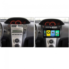 GPS мултимедия двоен дин за Toyota Yaris (2005-2012) GPS, 1GB, ANDROID 10, 9 инча