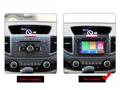 Навигация двоен дин за Honda CR-V H4000H, ANDROID 10, DVD, 7 инча