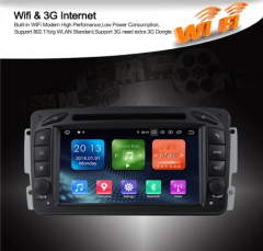 Двоен дин GPS навигация ATZ за Mercedes C Class, Android 10, RAM 4GB, 64GB