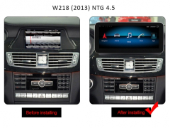 Двоен дин навигация за MERCEDES CLS W218 с Android 9.0 M1027H GPS, WiFi,10.25 инча