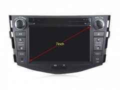 Двоен дин навигация за TOYOTA RAV4 (06-12) с Android 10 T7841H GPS, WiFi,DVD, 7 инча