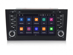Мултимедийна навигация за AUDI A6 (99-04) с Android 10 А7871H GPS, WiFi,DVD, 7 инча