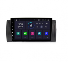 Двоен дин мултимедия за BMW E39, E53, E38 с Android 10 BM4441H GPS, WiFi, 9 инча