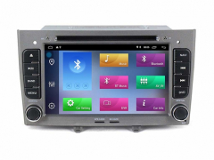 Двоен дин навигация  за PEUGEOT 308,408 с Android 10 PE7370SH GPS, WiFi, DVD, 7 инча