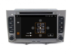 Двоен дин навигация  за PEUGEOT 308,408 с Android 10 PE7370SH GPS, WiFi, DVD, 7 инча