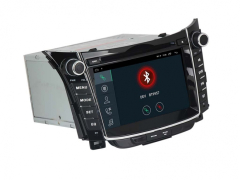 Двоен дин навигация  за HYUNDAI I30 (11-15) с Android 10 HY7010H GPS, WiFi, DVD 7 инча