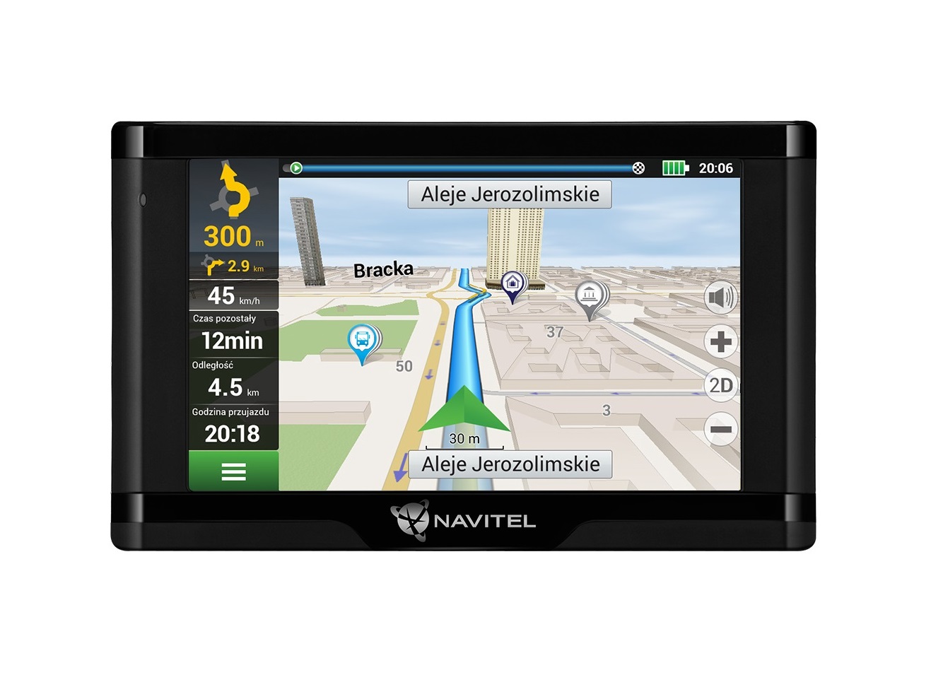 GPS навигация Navitel E500 MEGNETIC EU LIFETIME Безплатни актуализации - 5 инча 